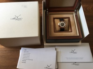 золотые Breguet Marine Automatic Big Date