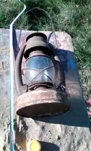 Старый керосиновый ФОНАРЬ