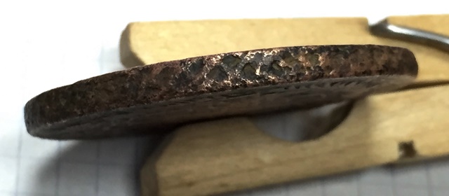 5 копеек 1766г. СП М. Перечекан из 10 копеек