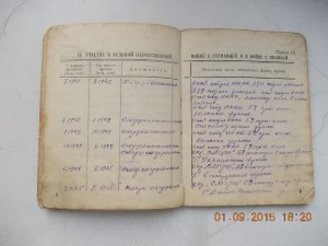 Документы к наградам офицера СМЕРШ интересный боевой путь