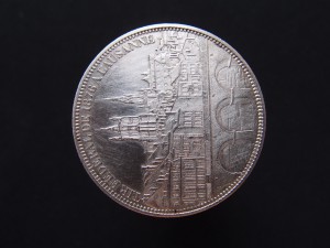 5 франков 1876 г. Лозанна Швейцария.