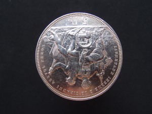 5 франков 1883 г. Швейцария.