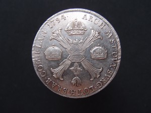 1 талер 1794 г. Габсбург, Франциск II.
