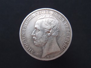 1 талер 1860 г. Ольденбург.