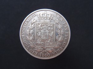 1 талер 1860 г. Ольденбург.