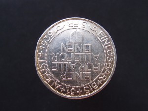 5 франков 1939 г. Люцерн Швейцария.