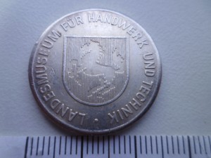 Серебрянный жетон. Германия. HAGEN 1992 год.