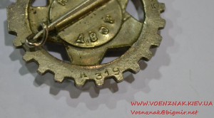ГТО 1-й ступени ЦИК СССР ВСФК, мондвор №А 319592.