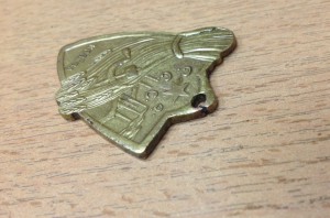 Жетон в память 1 сель-хоз и куст-пром выставки СССР 1923 год