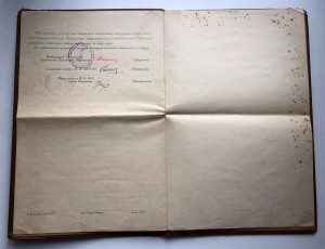 Большая, редкая грамота 1930г.