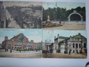 продам коллекцию открыток  виды городов до 1917