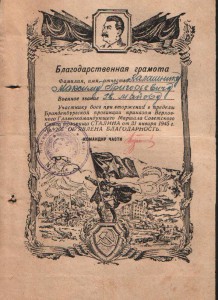 7 благодарностей+справка.