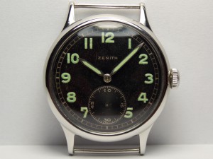 Продам наручный Zenith DH в стали 1942 года (2)