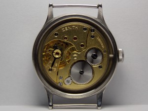 Продам наручный Zenith DH в стали 1942 года (2)