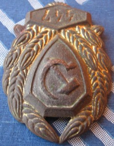 Нагрудный знак рядового состава РКМ.1926-30 гг.