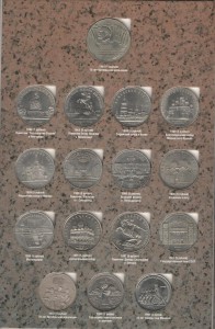 ПОЛНЫЙ набор Памятных и юбилейных монет СССР /в альбоме/