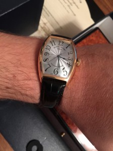 золотые Franck Muller Cintree Curvex Classic