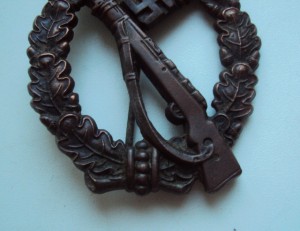Бронзовый пехотный знак III РЕЙХ