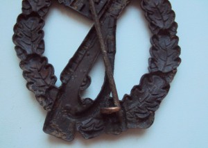 Бронзовый пехотный знак III РЕЙХ