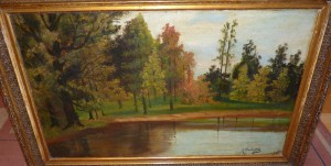 Картина "Лесной Пейзаж"  Шильдер.