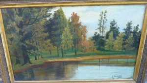 Картина "Лесной Пейзаж"  Шильдер.