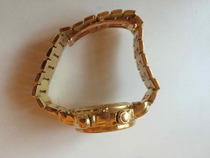 золотые Jaeger LeCoultre 41.5мм с вечником и будильником