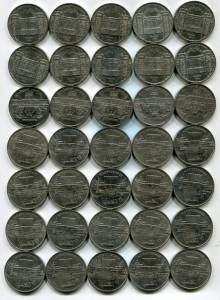 Юбилейные рубли СССР (6).