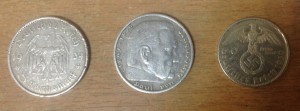 12 марок серебро 34,36,39г