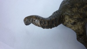 Кот, старая венская бронза