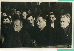 Член коллегии ОГПУ Я.Х.ПЕТЕРС,ХРУЩОВ,БУЛГАНИН и др. Москва.