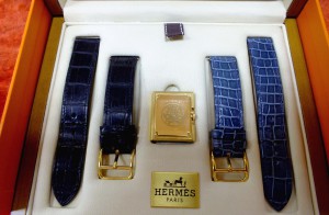 Золотые часы "HERMES PARIS" 750 пр.