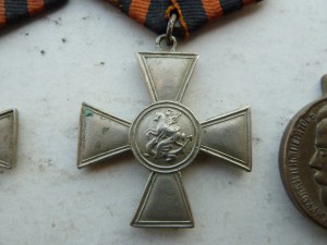 Редкий ГК 3 и 4 степени  родные ленты на колодках+Храбрость