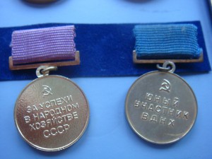 38 медалей ВСХВ И ВДНХ