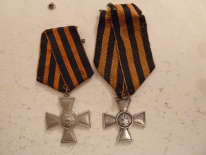 Редкий ГК 3 и 4 степени  родные ленты на колодках+Храбрость