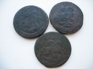 2 коп 1764,1766,1788 ММ
