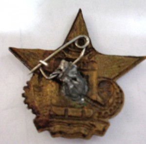 Редкая кокарда НКТП СССР.