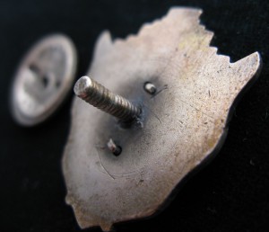 Знак с мавзолеем Ленина - 15-я годовщина, ЛенИЗО, 1939-й год