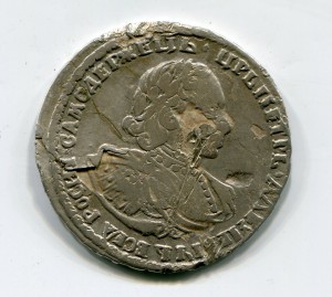 Полтина 1721г.