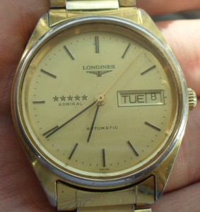 Часы LONGINES ADMIRAL. Мужские. Автомат. Швейцария?