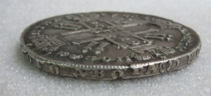 1 рубль 1729, "лисий нос"