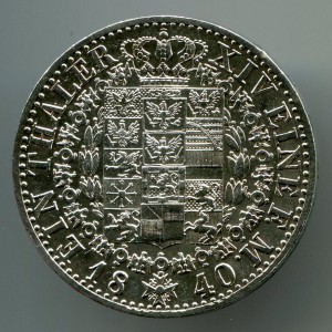 Пруссия 1 таллер 1840 А