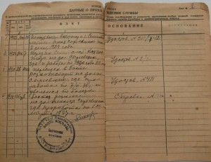 Довоенные документы.