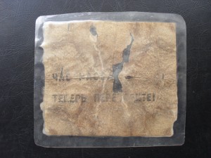 Немецкий пропуск для пленных