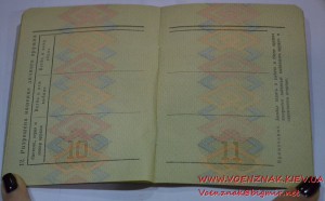 Золотая медаль и диплом за окончание Военного института