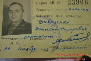 Золотая медаль и диплом за окончание Военного института