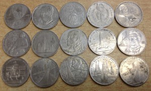 15 юбилейных рублей СССР №2