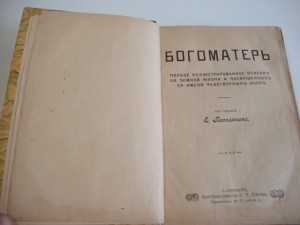 Богоматерь. Полное описание. Редкая.