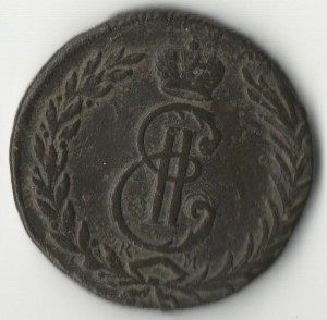5 копеек 1772 г Сибирь № 1