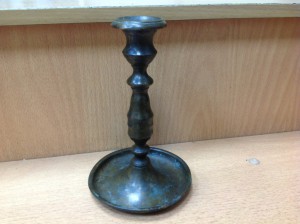 Подсвечник с клеймом Кузьминъ