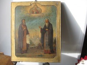 Икона Засим и Савватий